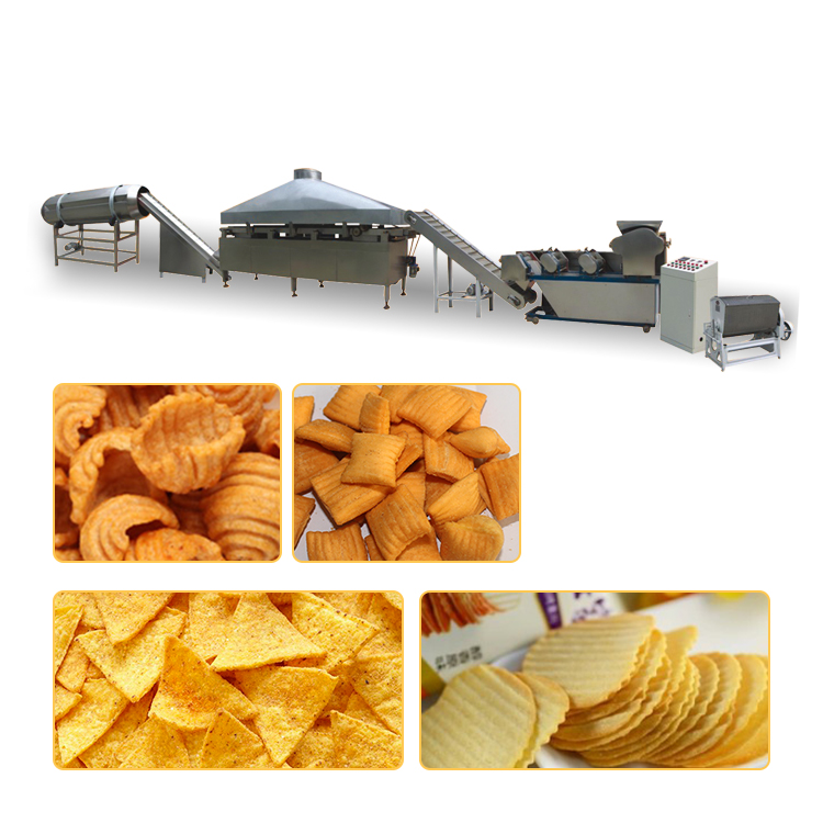 Heavy-Duty Automatic Doritos Production Line Doritos Tortilla Chips Making Machine