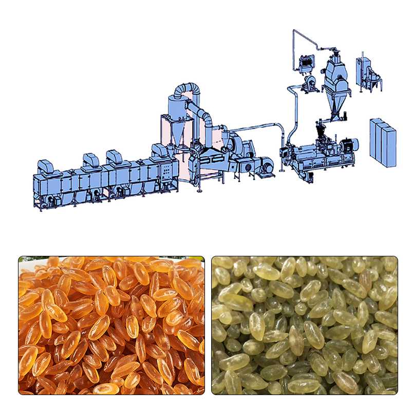 High Productivity Instant Rice Production Line with Siemens ABB