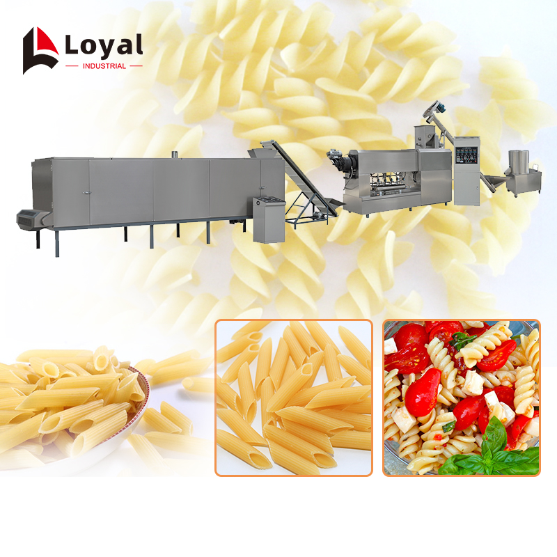 High Output Professional Automatic Macaroni Pasta Production Line Multifunctional