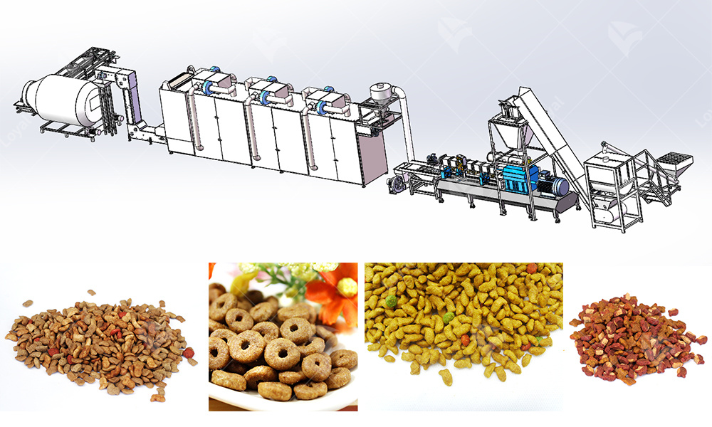 High quality pet feed production lines