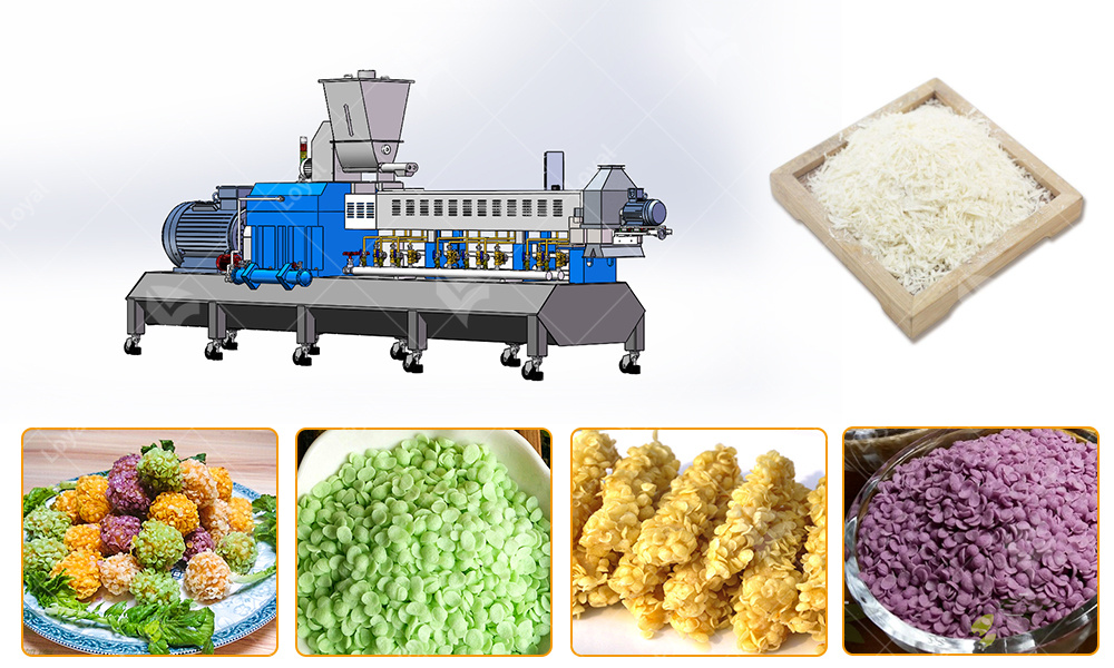 Fully automatic bread crumb production line - Shandong Loyal Industrial ...