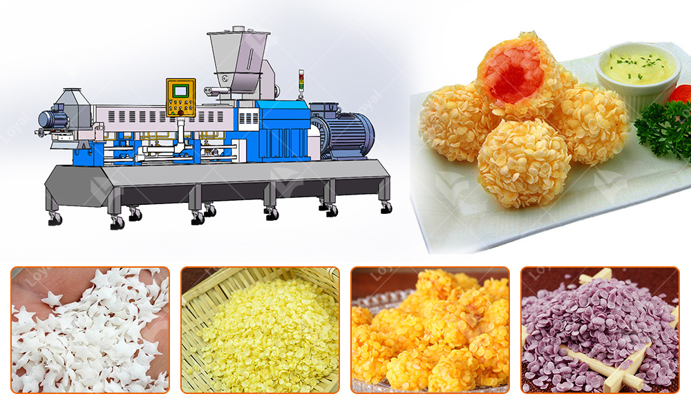 Fully automatic bread crumb production line - Shandong Loyal Industrial ...